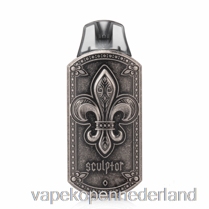 Elektronische Sigaret Vape Uwell Sculptor 11w Pod-systeem Grijs